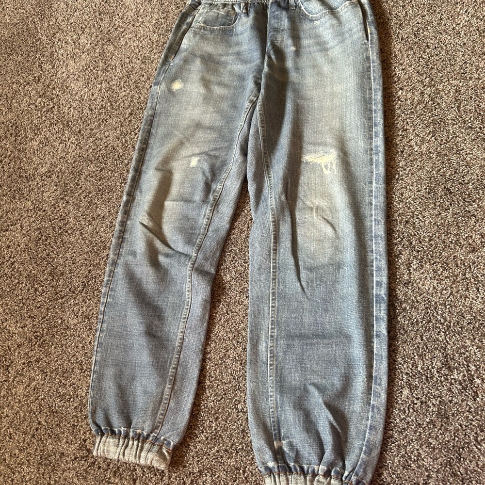 Rag & Bone Light Blue Denim Joggers